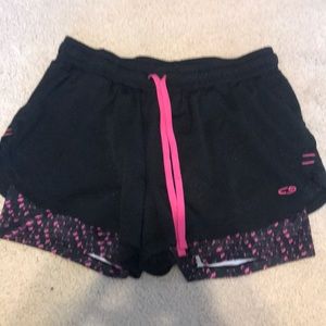 Black Running shorts